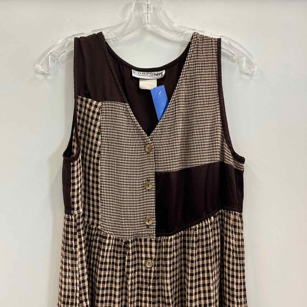 Componix Size L Brown/Tan Preloved Dress