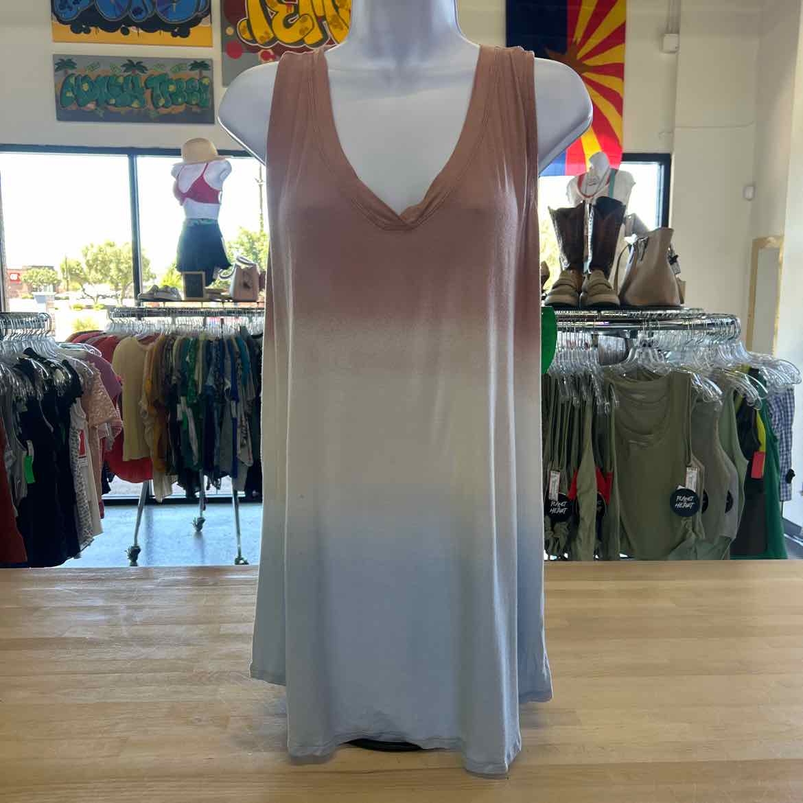 24/7 Size XXL Pink Preloved Tank