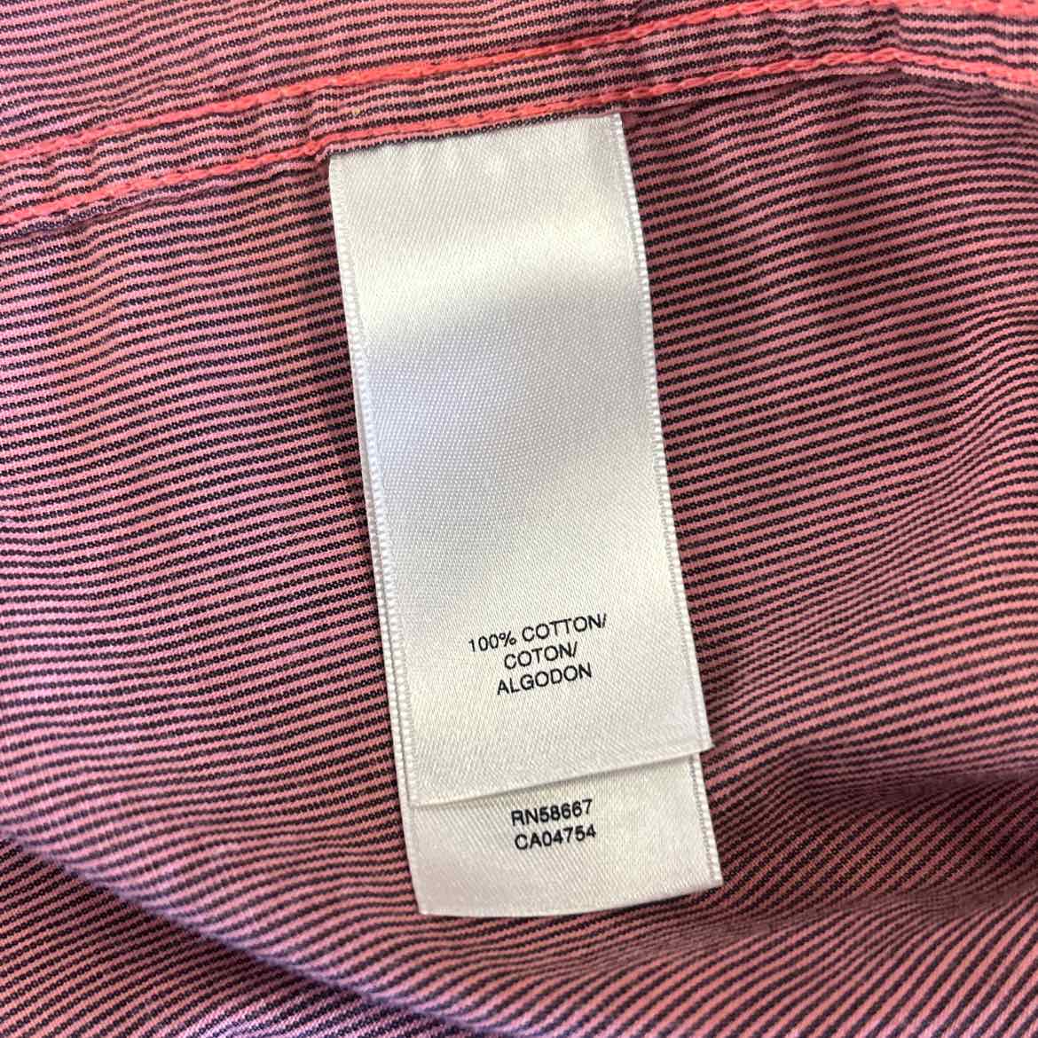 Kenneth Cole Size M Gray Preloved MENS Button Down Shirt
