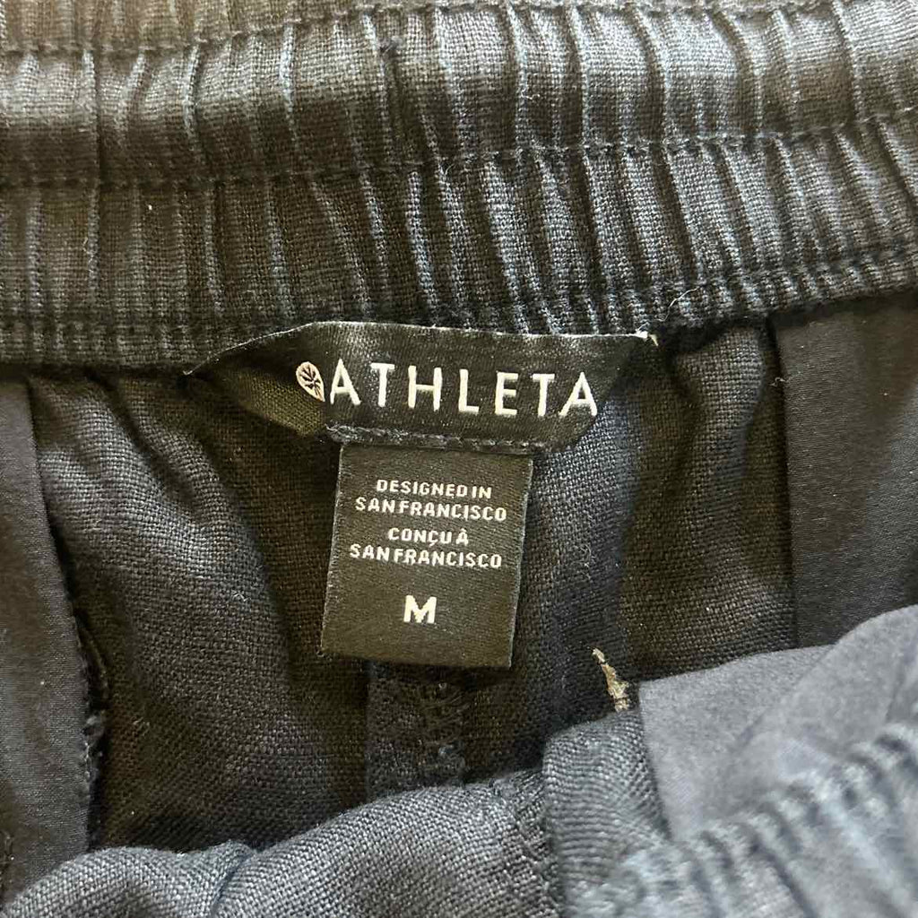 Athleta Women Size M Black Preloved Shorts