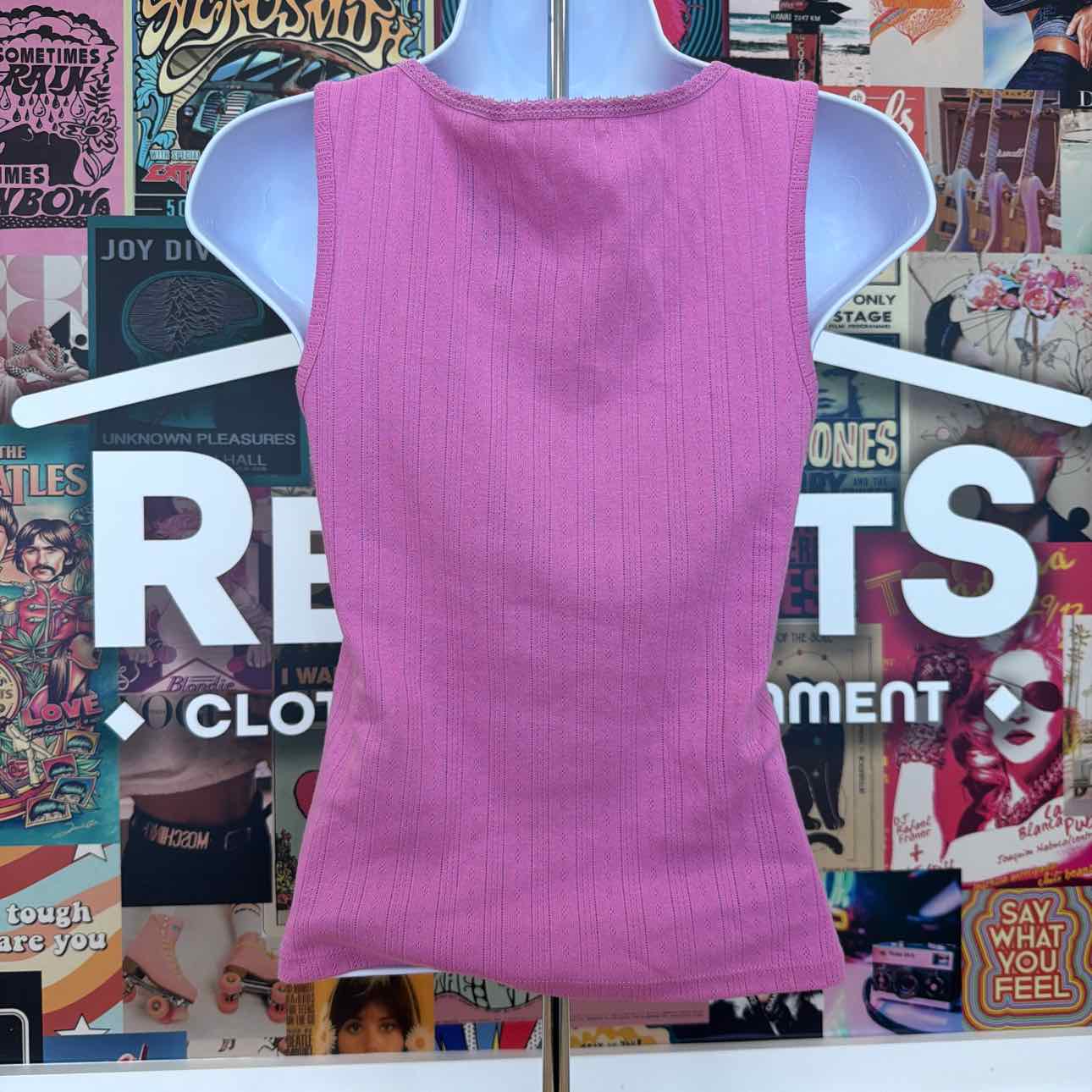 Levi's Size S Sweetie Pointelle Tank Top