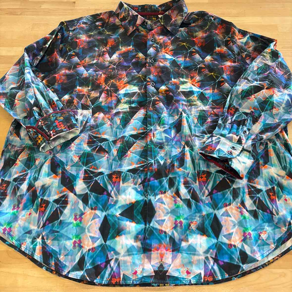 Robert Graham Size 3XL Multi color MENS Button Down Shirt