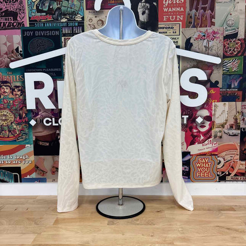Aeropostale Size L Beige Shirt