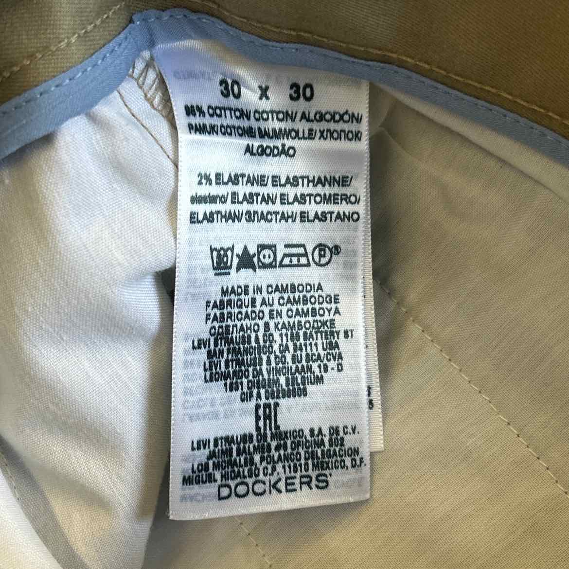 dockers Size 30x30 Tan MENS Pants