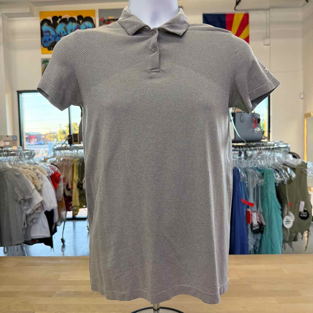 Slazenger Size S Gray Preloved Polo