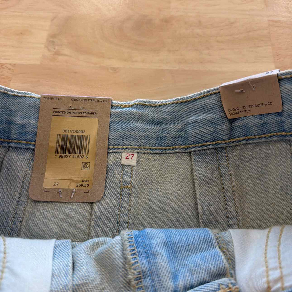 Levi's Size 27 Blue New Skirt