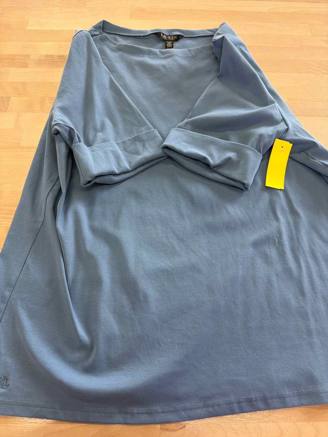 Ralph Lauren Size 3X Blue Blouse