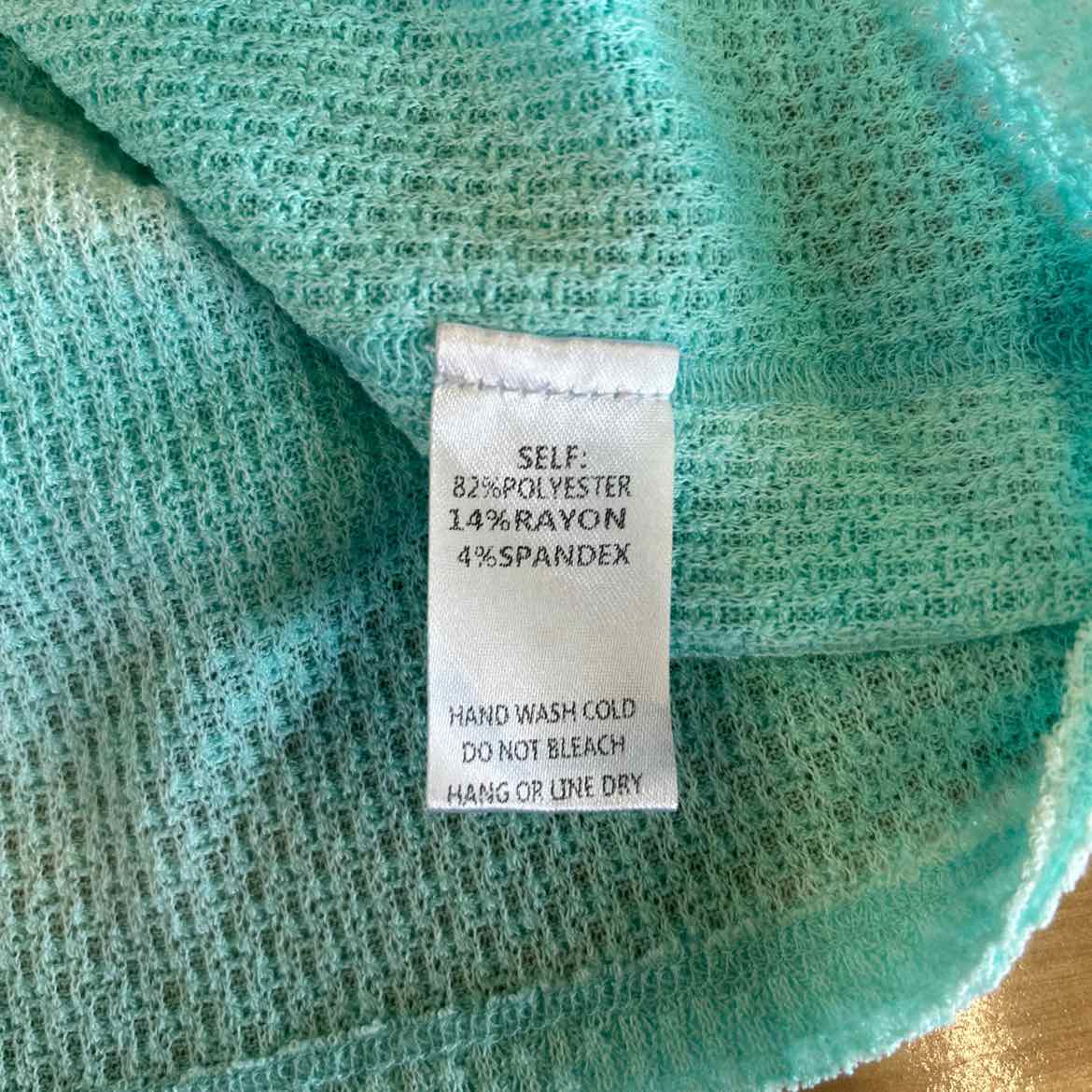 Easel Size 1X Blue Preloved Knit Top