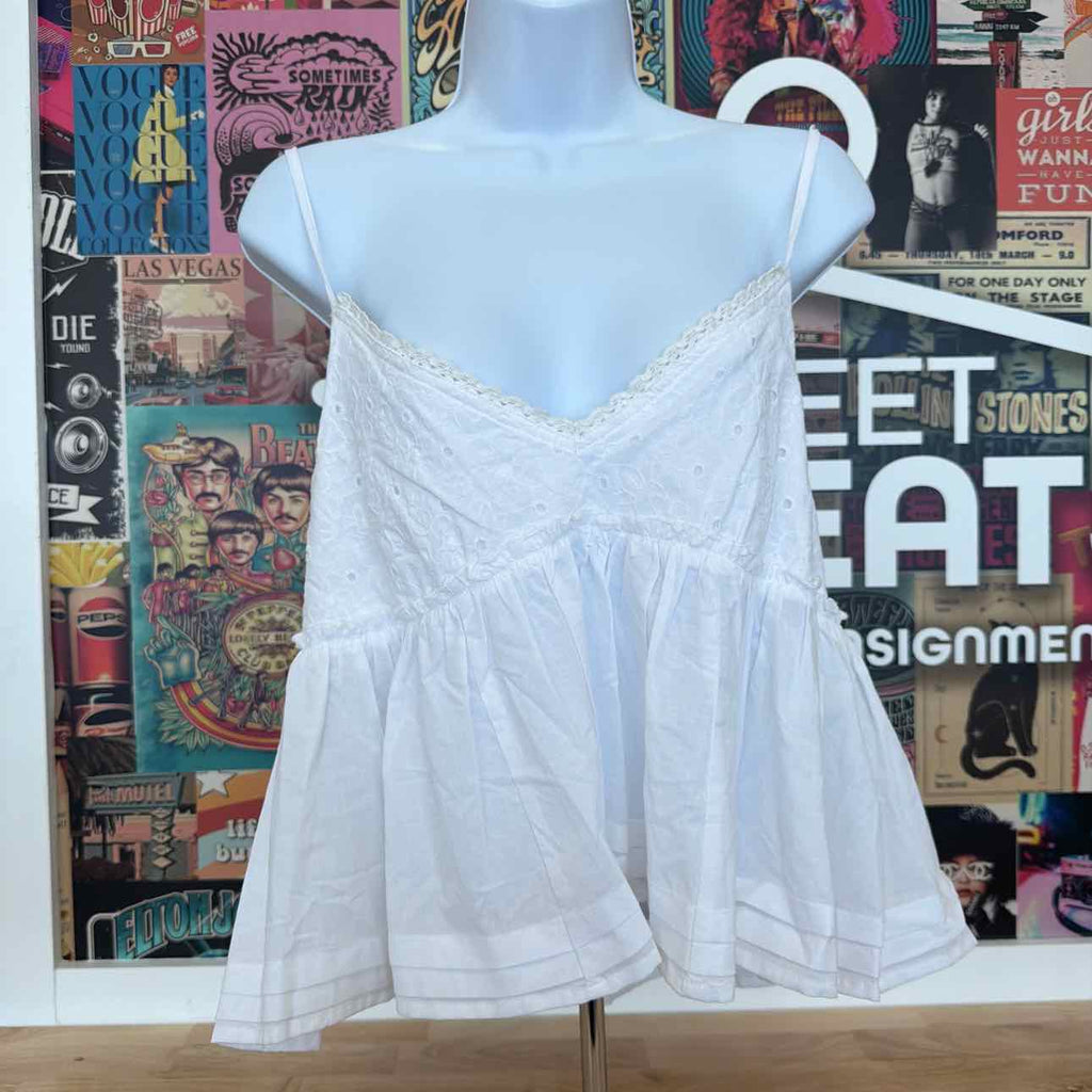 Self E Size XL Cotton Babydoll Tank