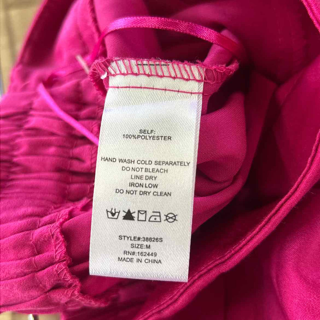 Lulumari Size M Pink Satin Preloved Skirt