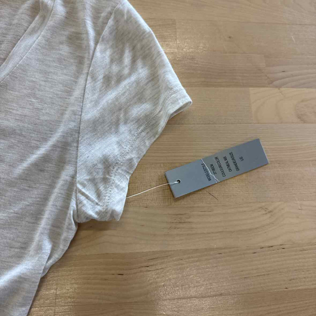 Jo&Co Size L Gray T-shirt