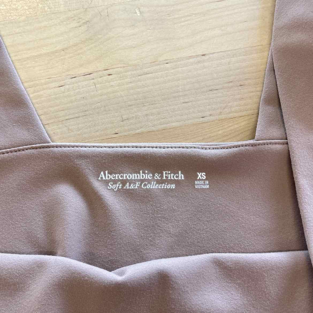Abercrombie & Fitch Size XS Tan Preloved Bodysuit