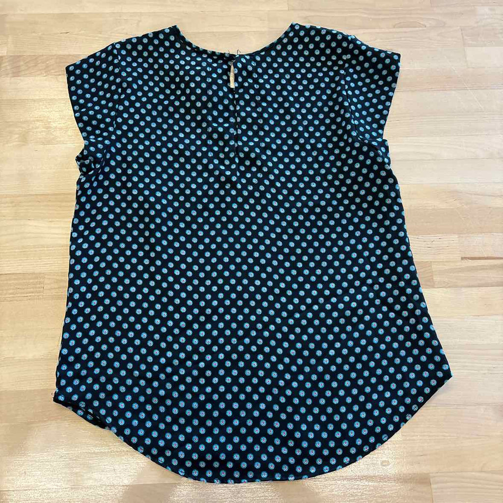 lily white Size M Black & Blue Blouse