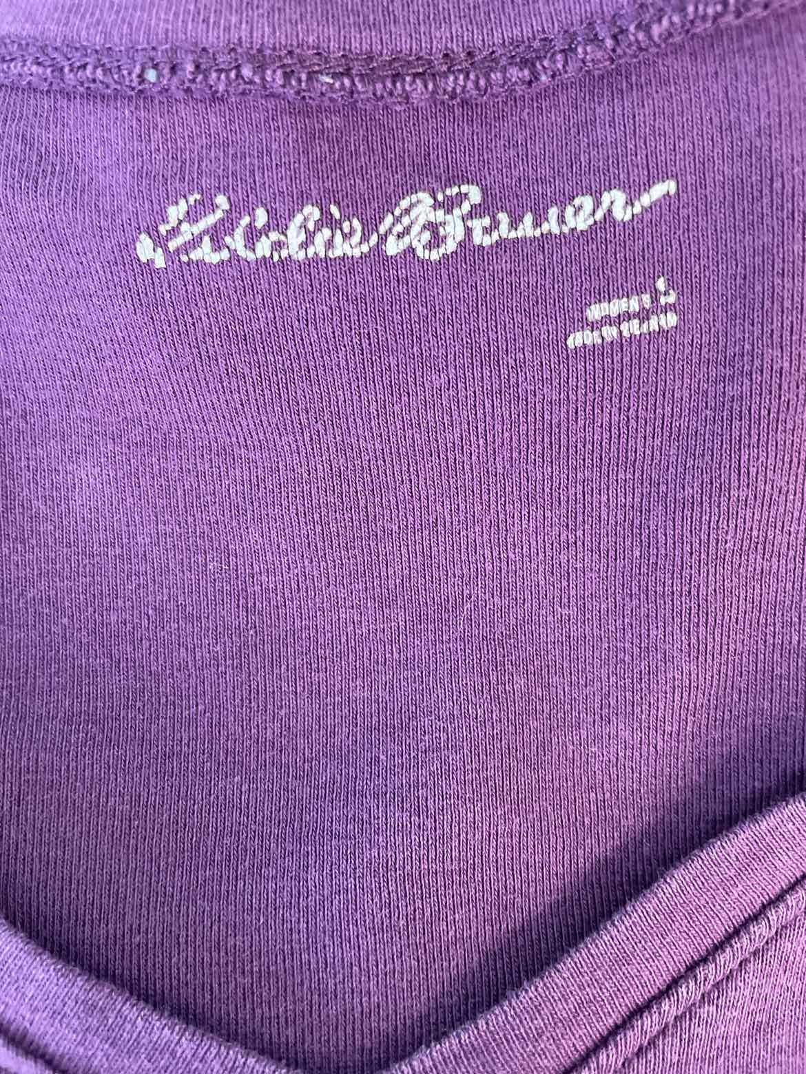 Eddie Bauer Size S Purple Shirt