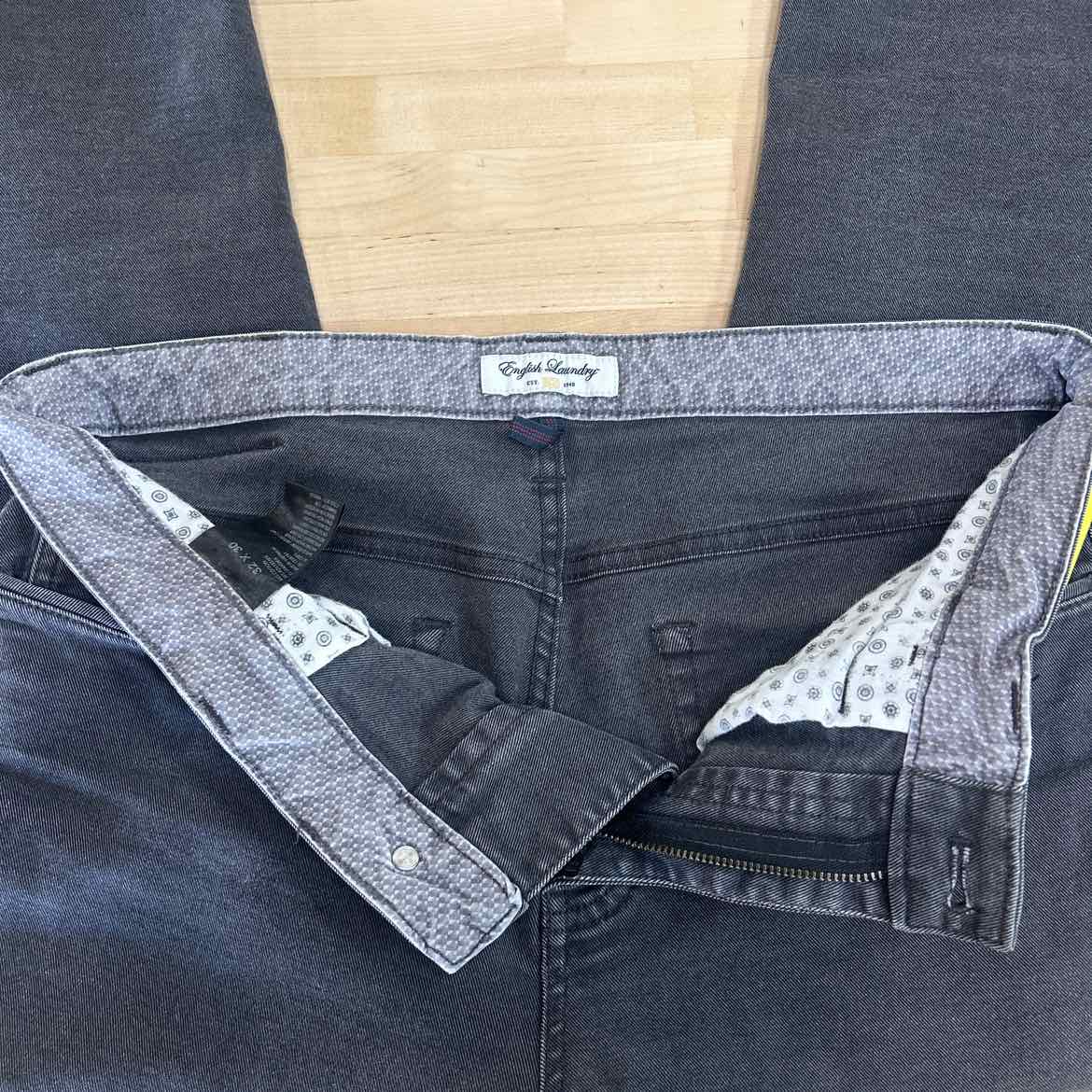 English Laundry Size 32x30 Gray MENS Jeans