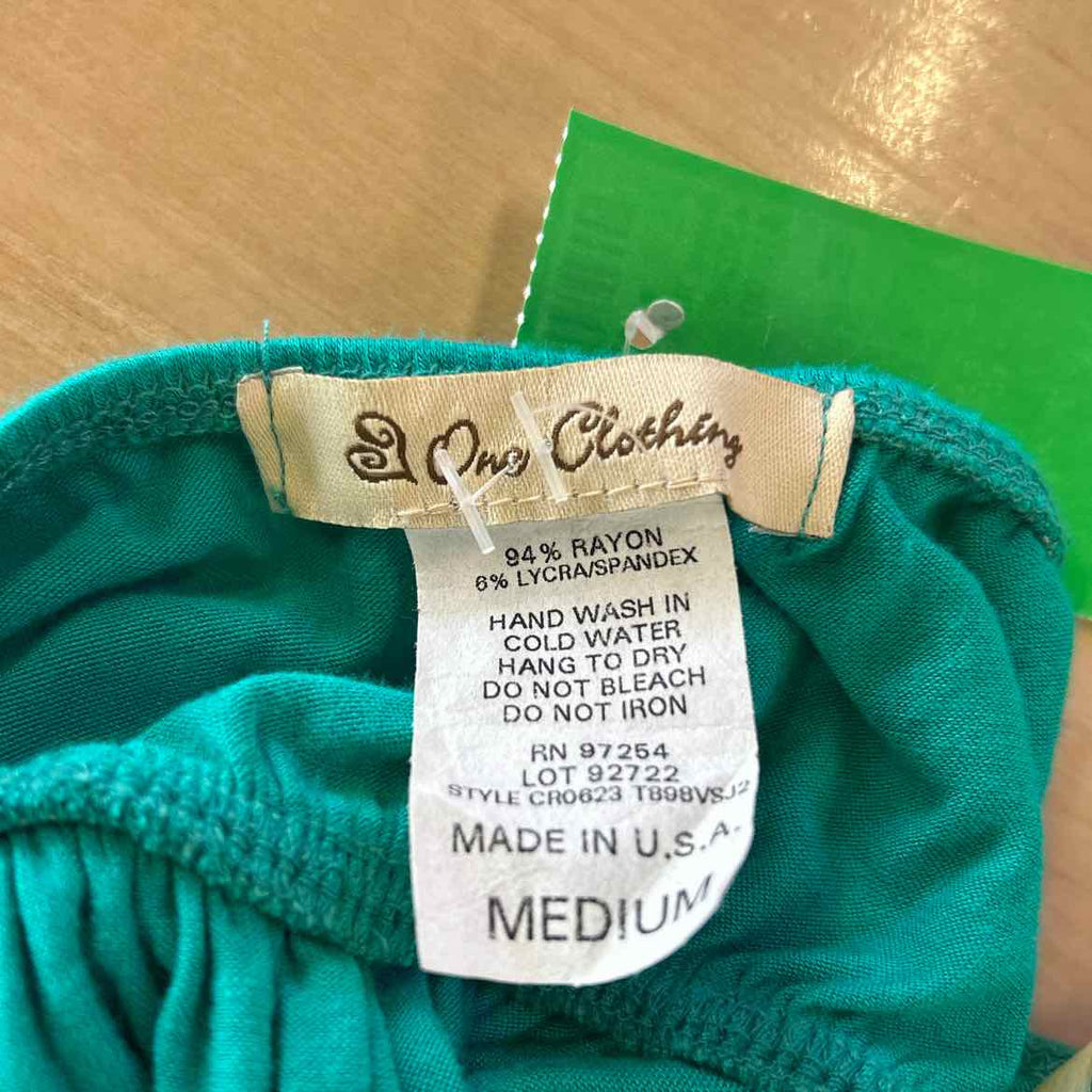 One Clothiing Size M Teal Preloved Dress