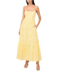 1. State Size S Yellow New Dress