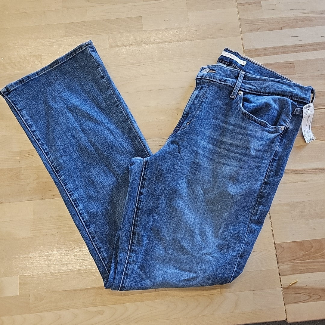Levi's Size 14 Blue Denim New Jeans