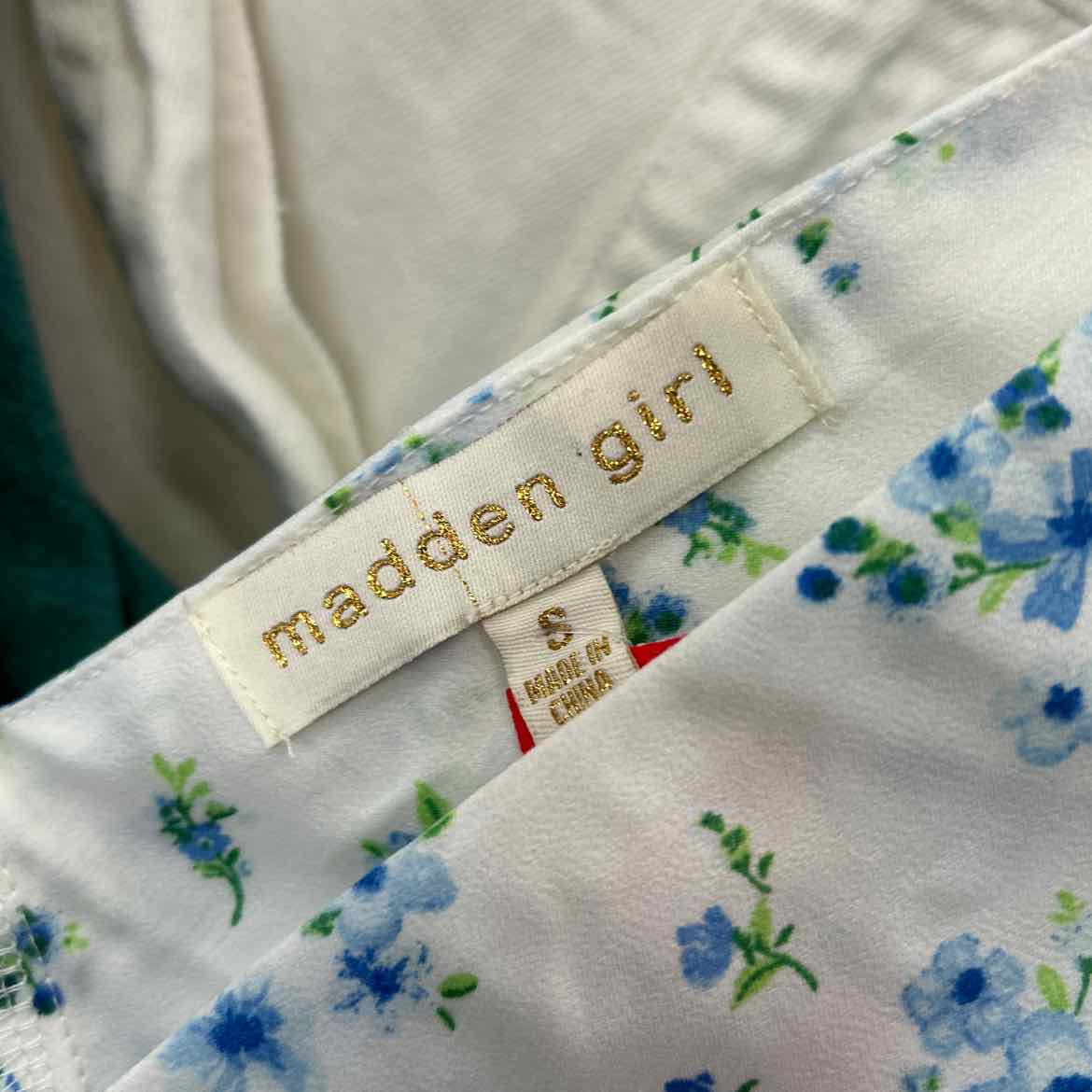 Madden Girl Size S White Preloved Dress