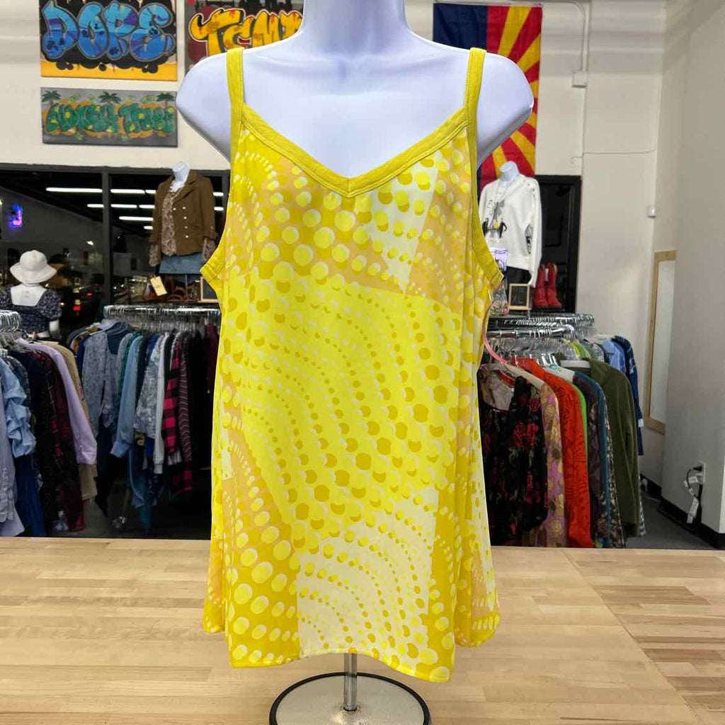Cabi Size M Yellow Preloved Tank