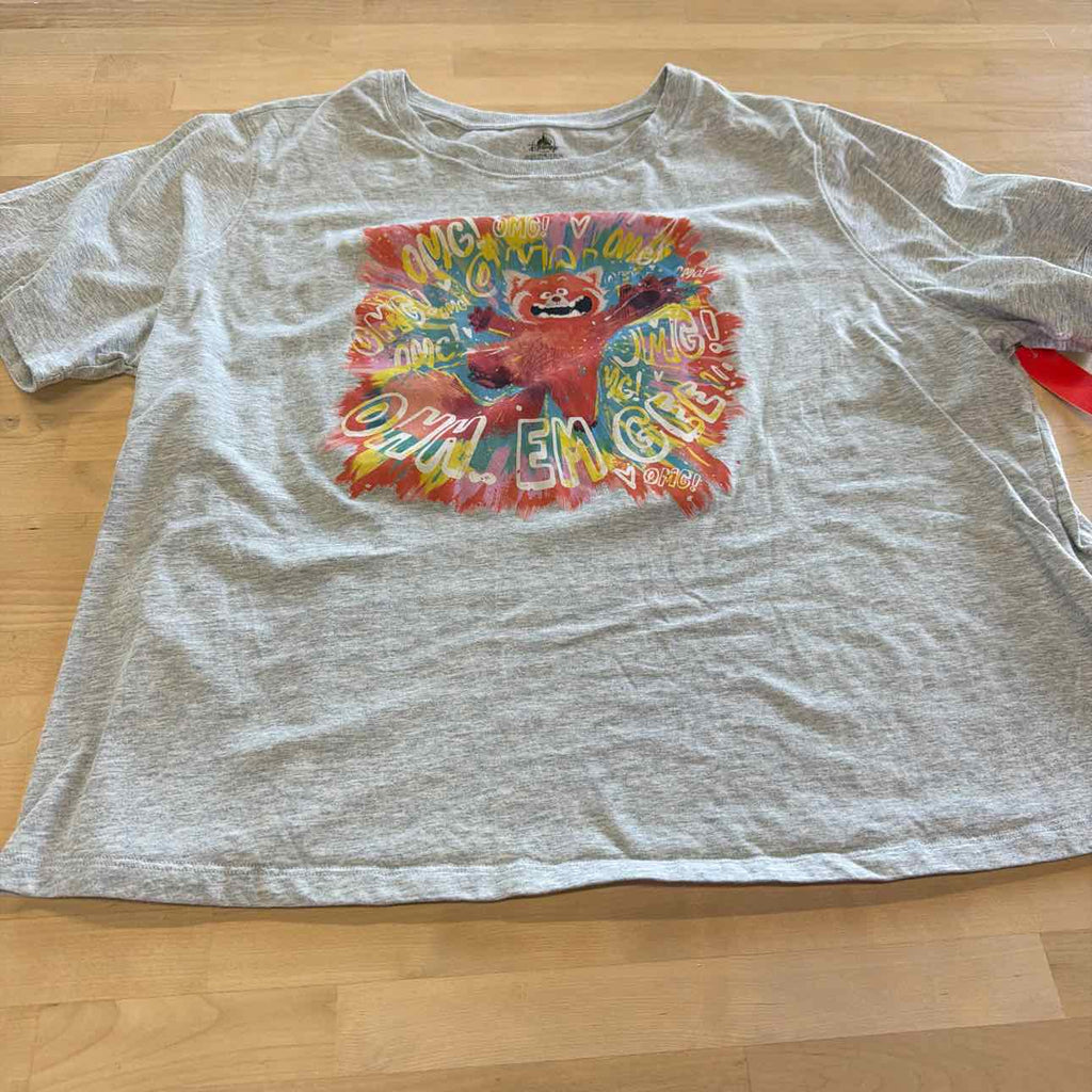 Disney Size 1X Gray Used T-shirt