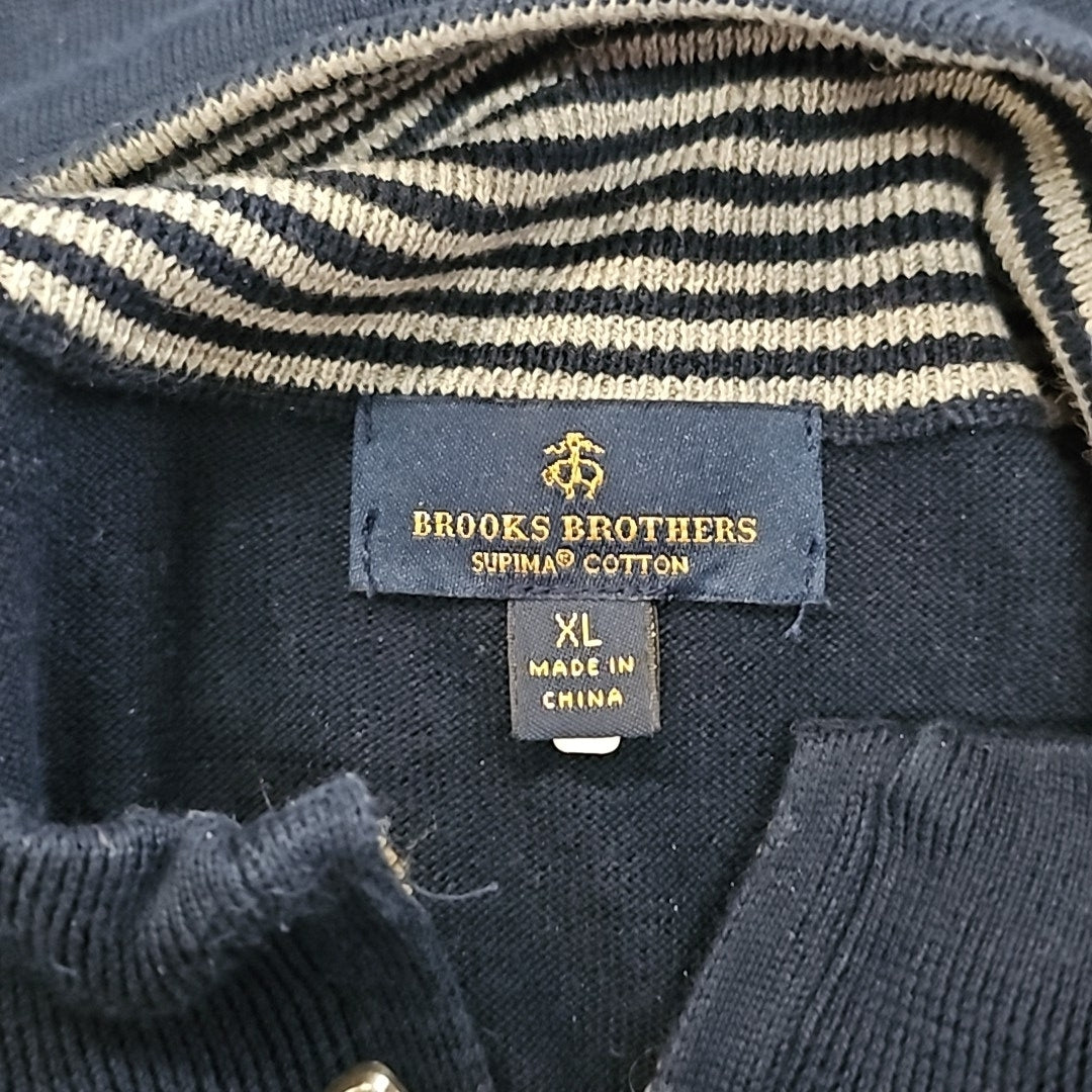 Brooks Bros. Size XL Navy MENS Sweater