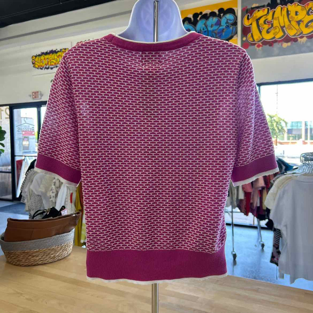 Industry Size XL Pink Knit Preloved Knit Top