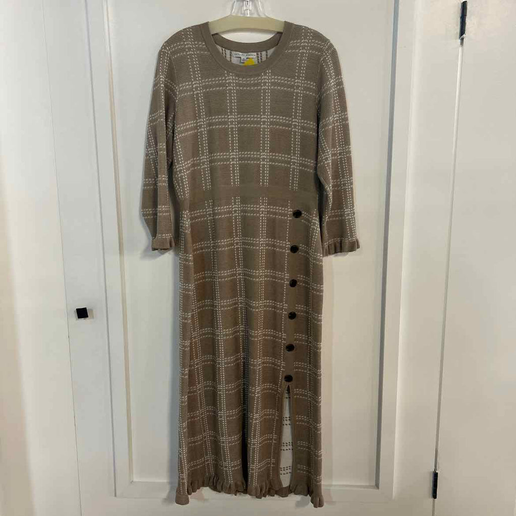 Sandra Darren Size XL Tan Preloved Dress