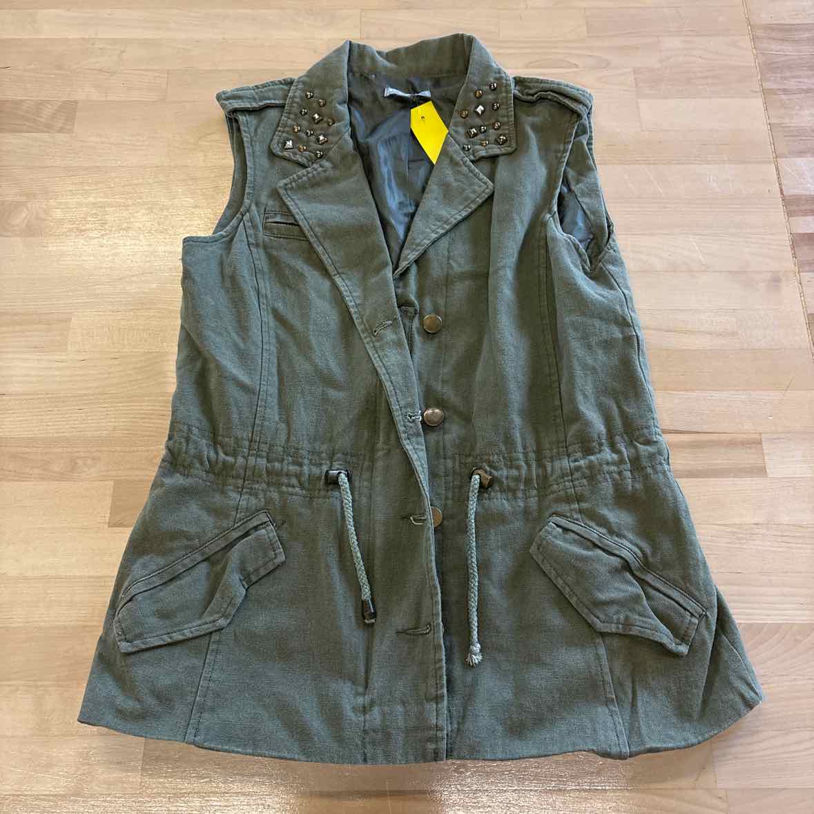 Charlotte Russe Size XS Green Vest
