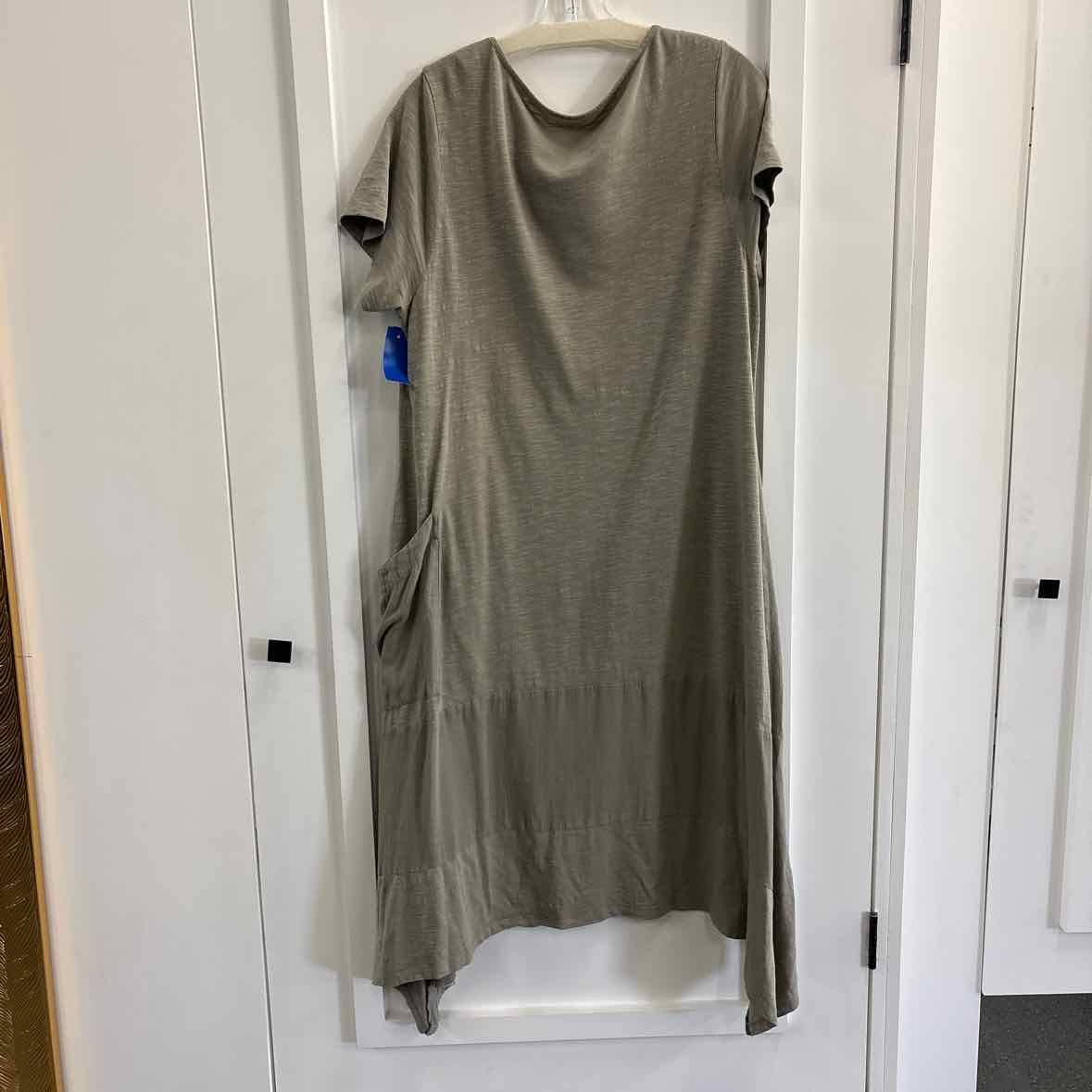 Soft Surroundings Size L Green Preloved Dress