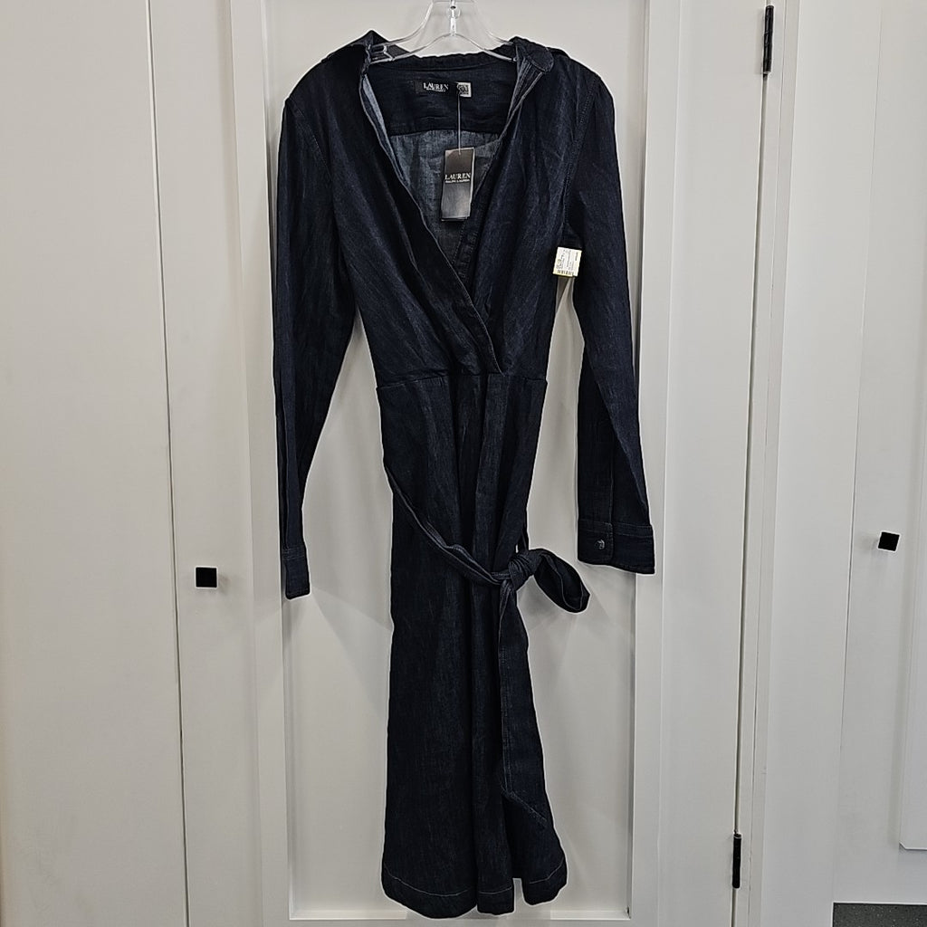 Ralph Lauren Size 10 Blue Dress