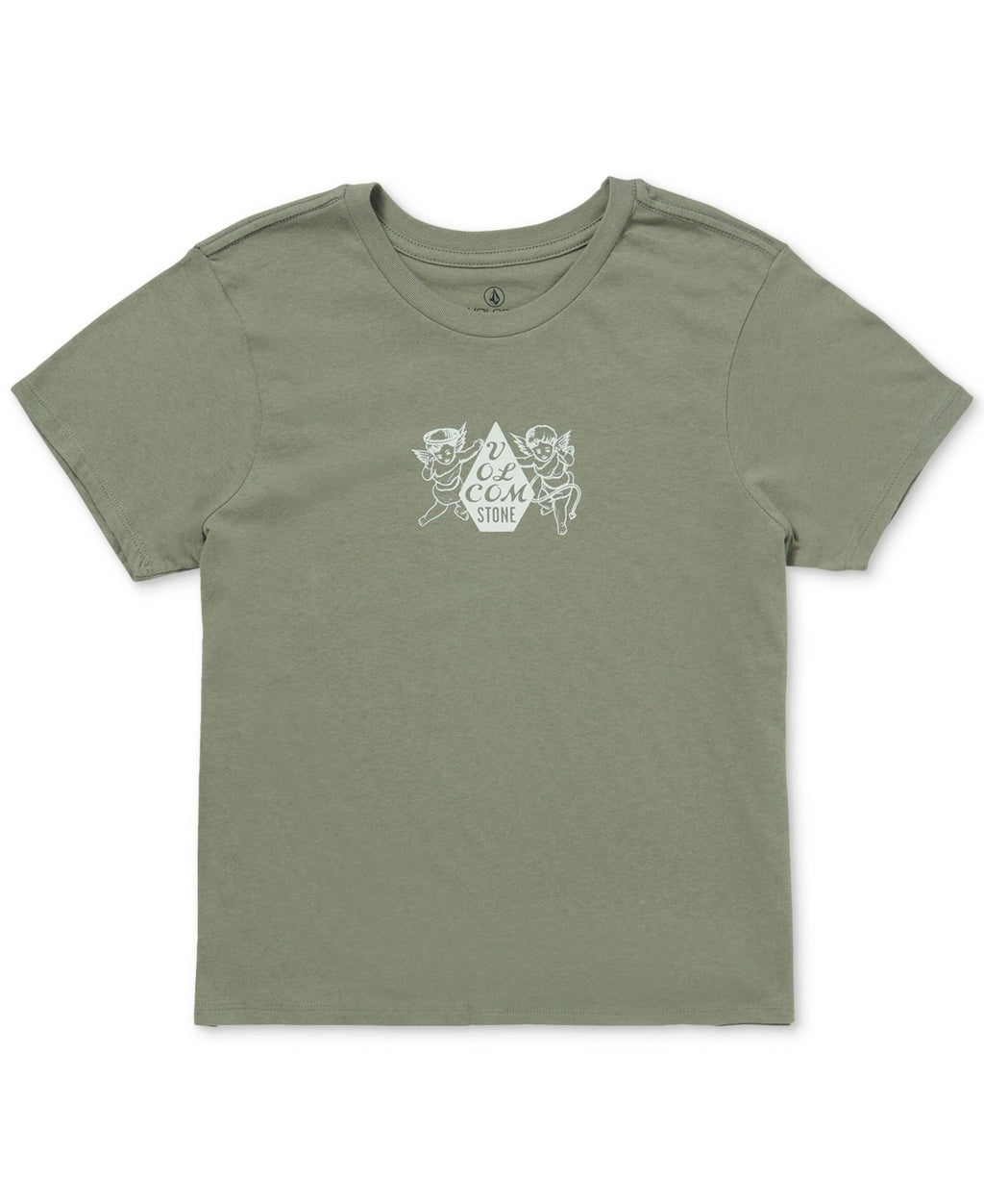 Volcom Size XL Cupid Cotton Logo Graphic Baby T-Shirt