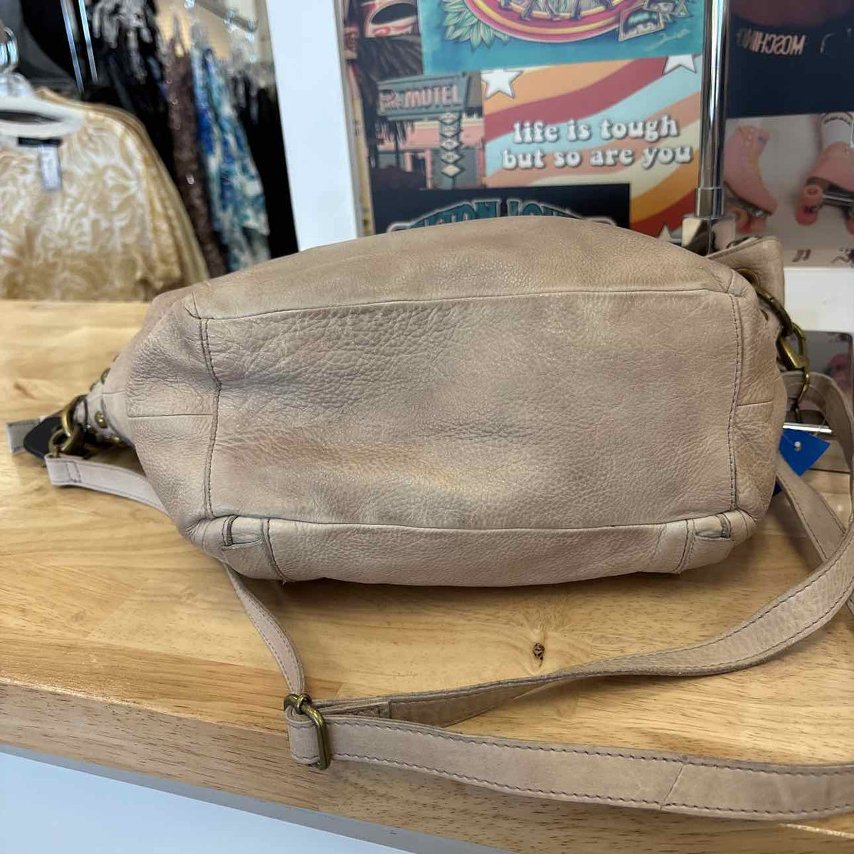 Free People Wheat Handbag