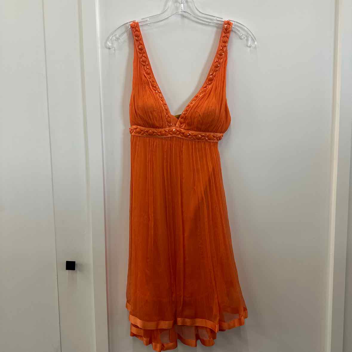 Nina Austin Size S Orange Dress