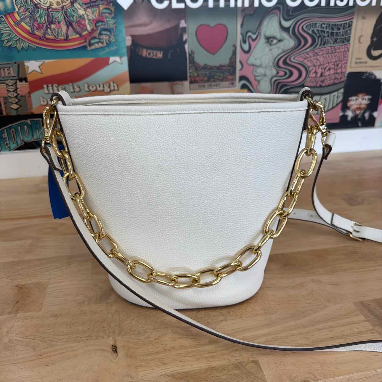 Nanette Lepore White Preloved Handbag