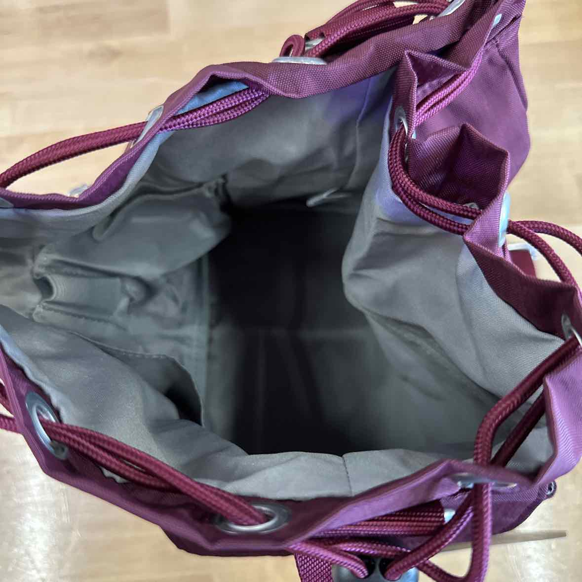 Baggallini Drawstring Crossbody Bag - Dark Cherry