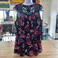 Torrid Size 1 Black & Pink New Sleeveless