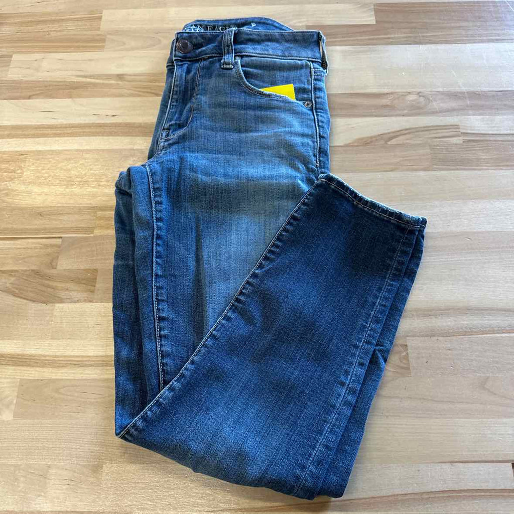 American Eagle Size 4 Blue Preloved Jeans
