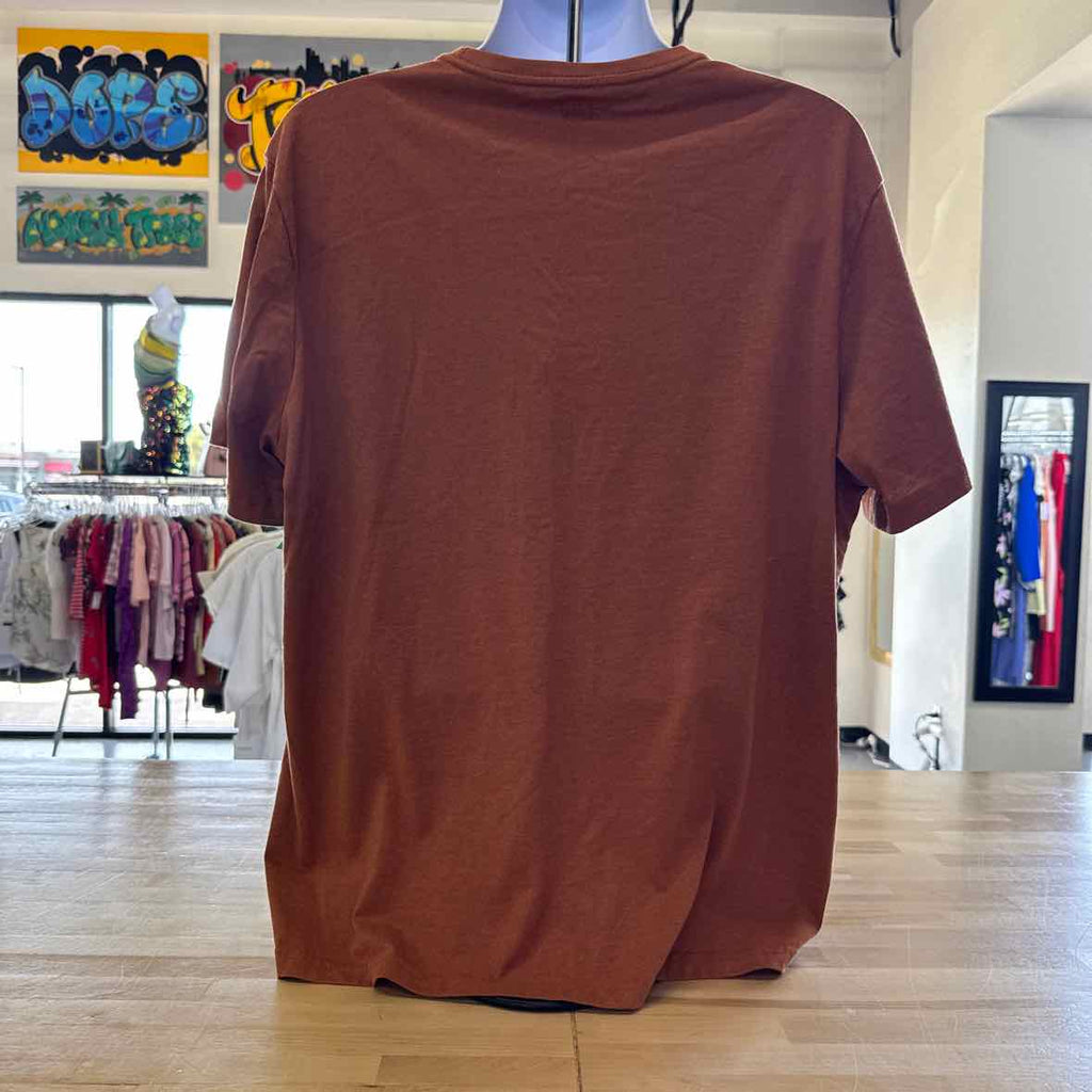 lee Size XXL Brown Preloved MENS T-shirt