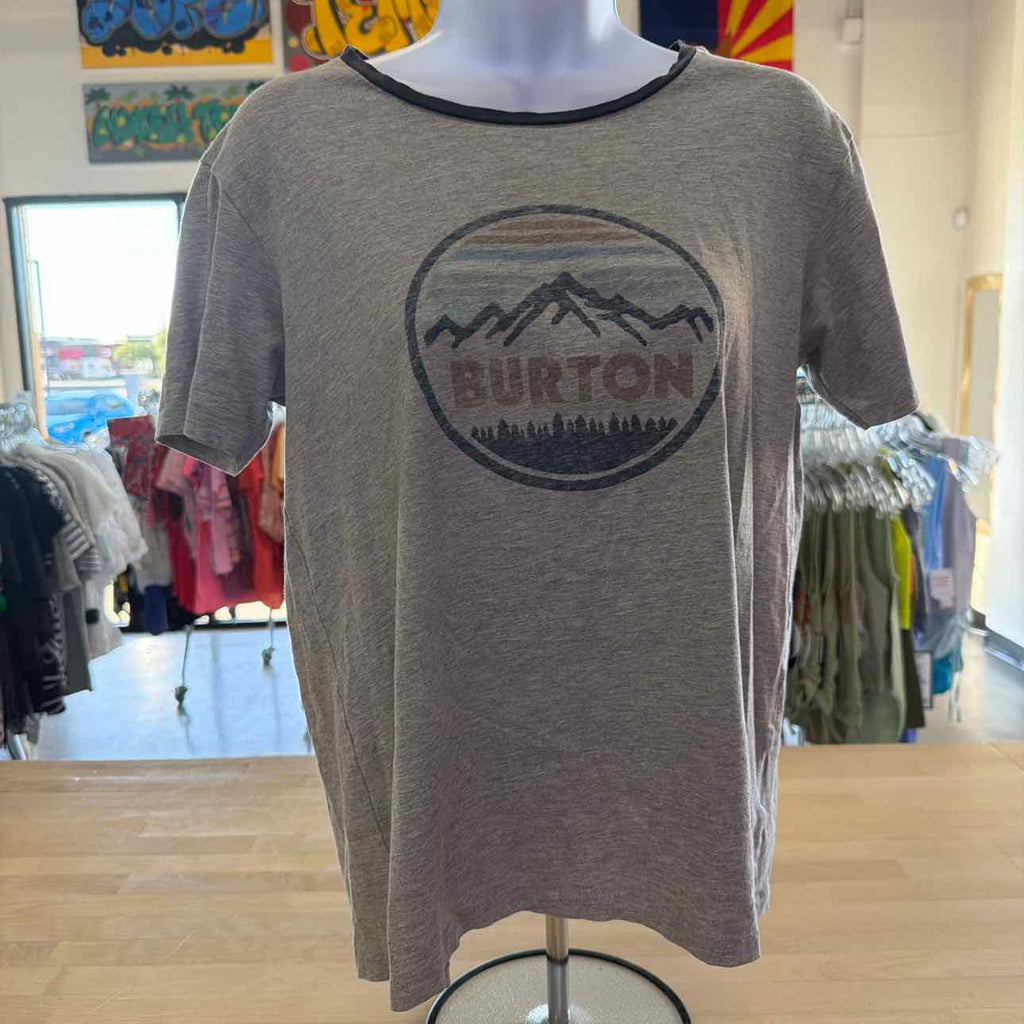 Burton Size M Gray Preloved Shirt