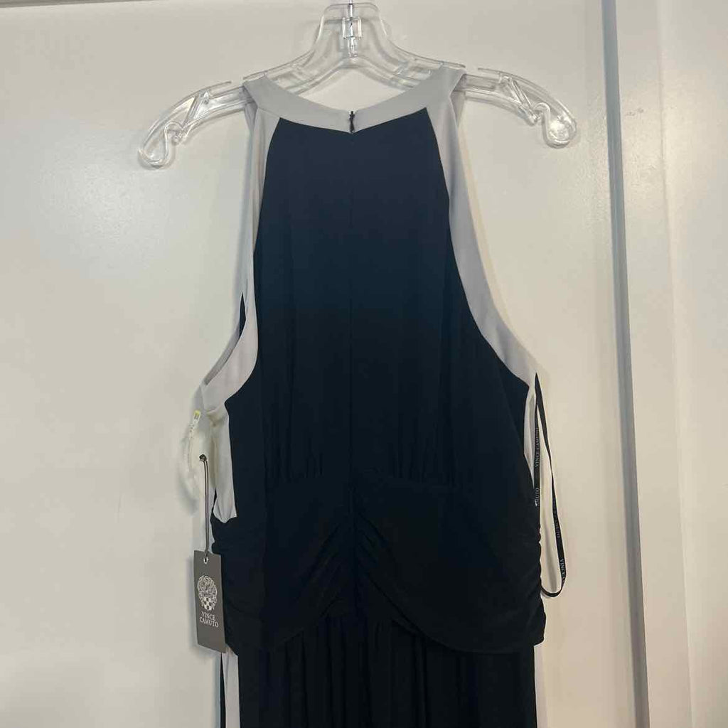Vince Camuto Size XL Black White New Jumper