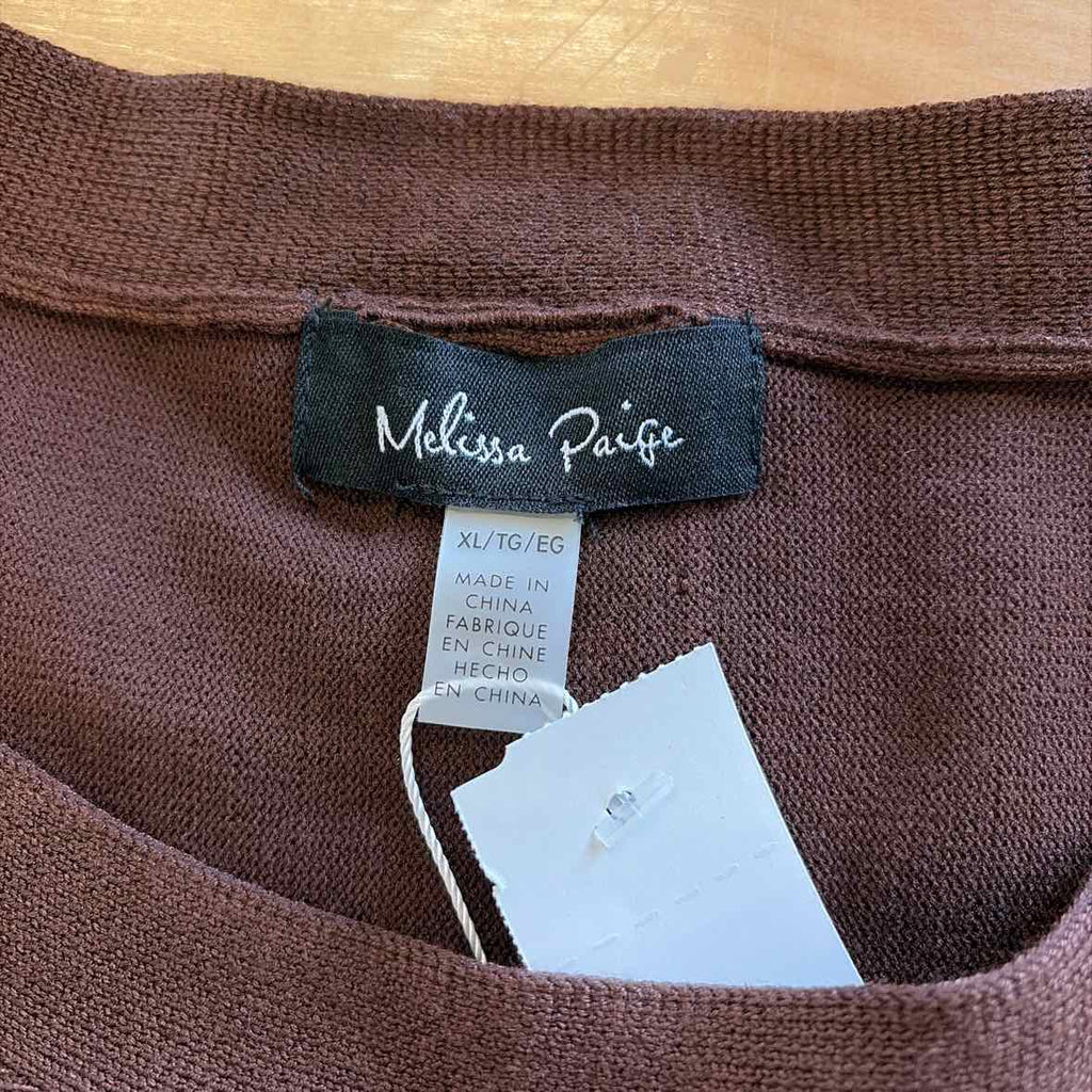 Melissa Paige Women's Boatneck Button-Back Dolman-Sleeve Sweater - Chicory Brown