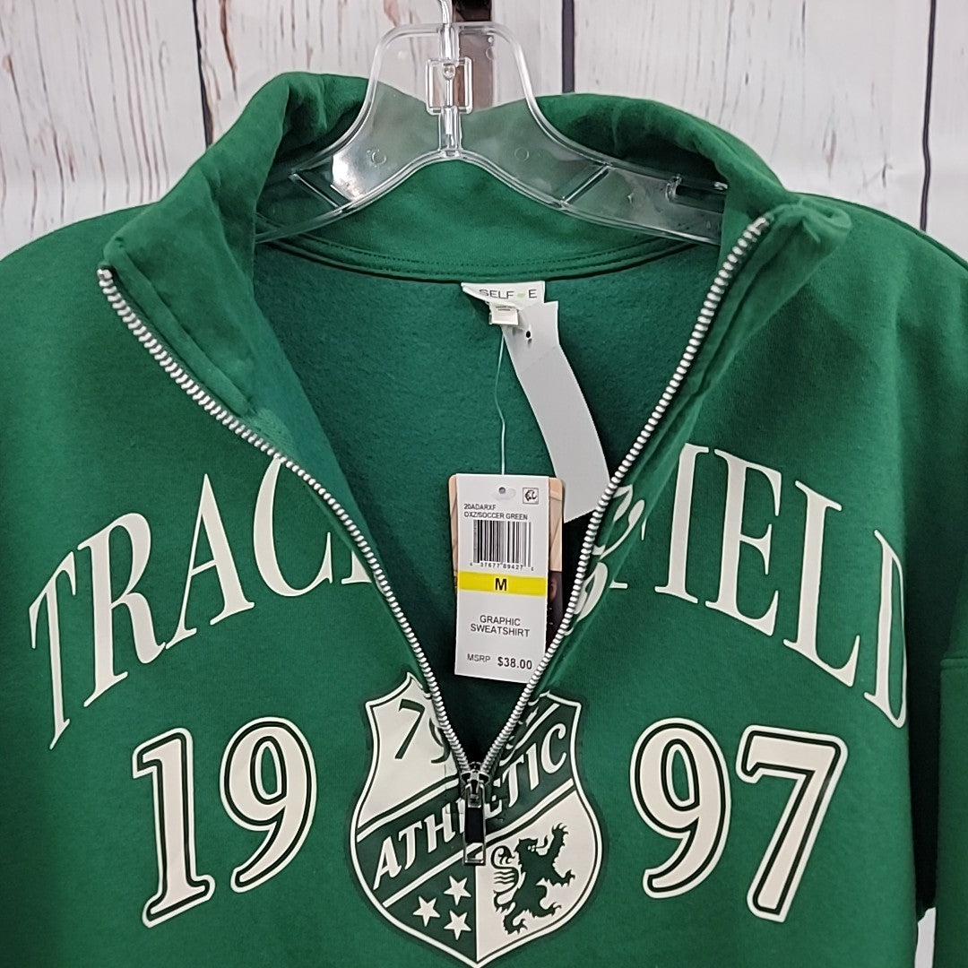 Self Esteem Size M Green Sweater