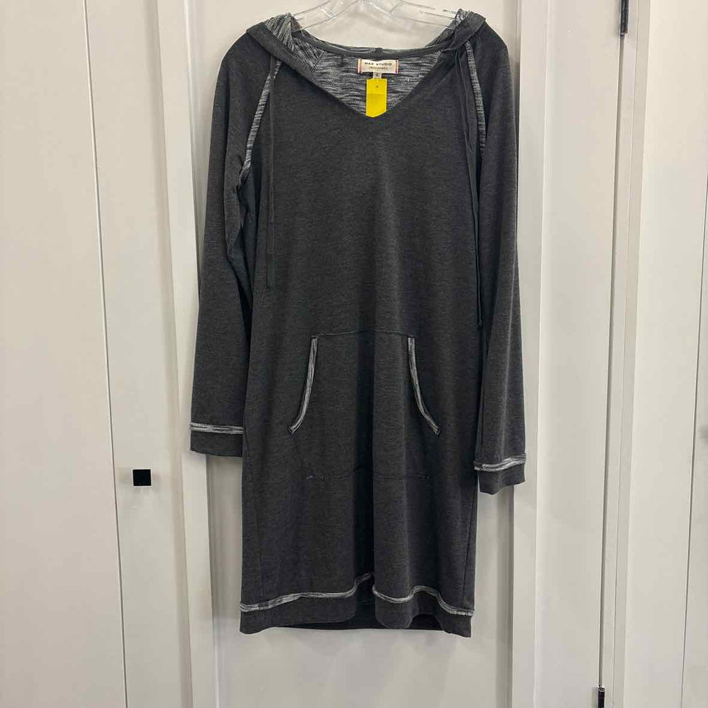 Max Studio Size M Gray Dress