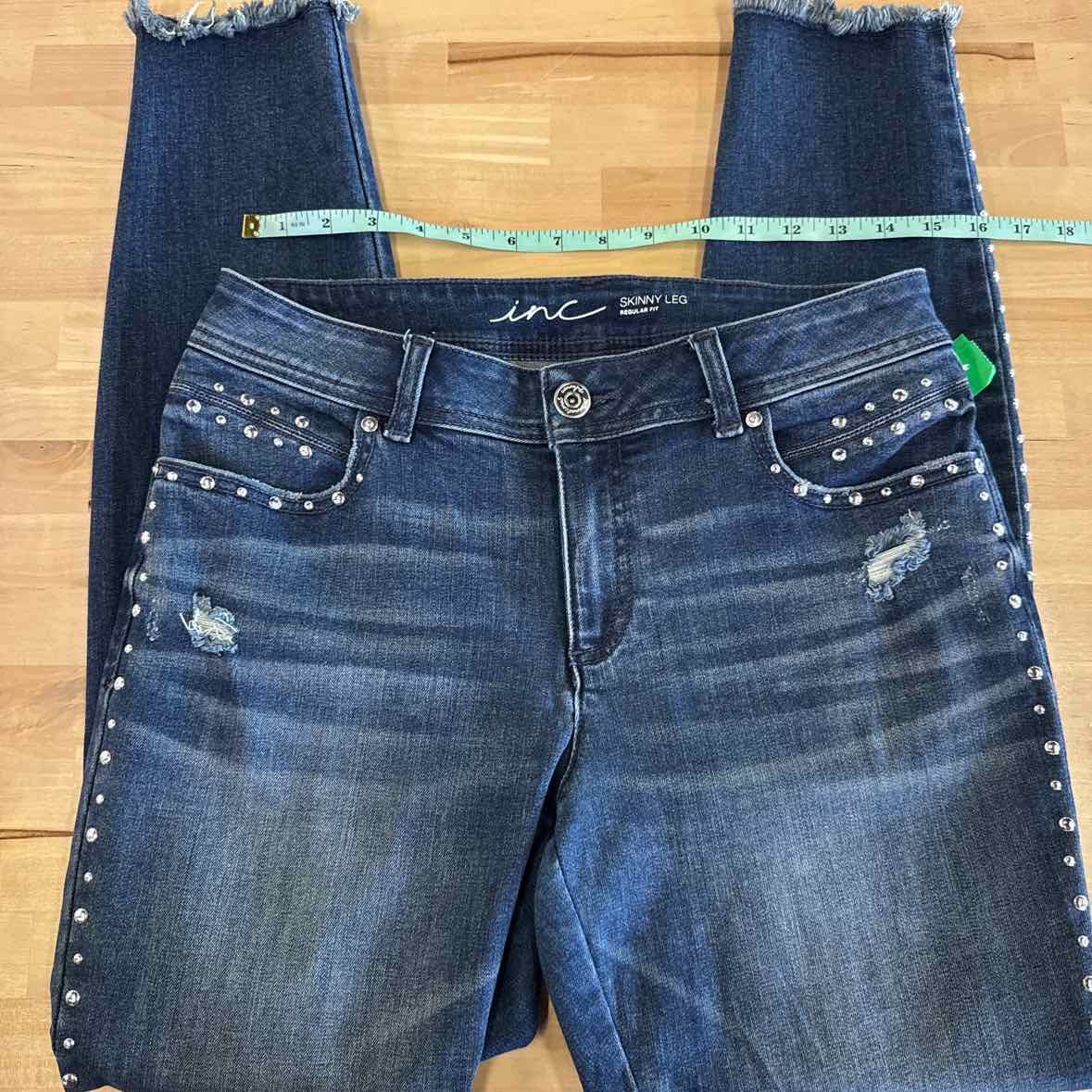 INC Size 6 Blue Denim Preloved Jeans