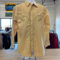 PanHandleSlim Size M Yellow Preloved MENS Button Down Shirt