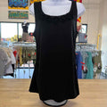 White House Black Market Size L Black Preloved Tank