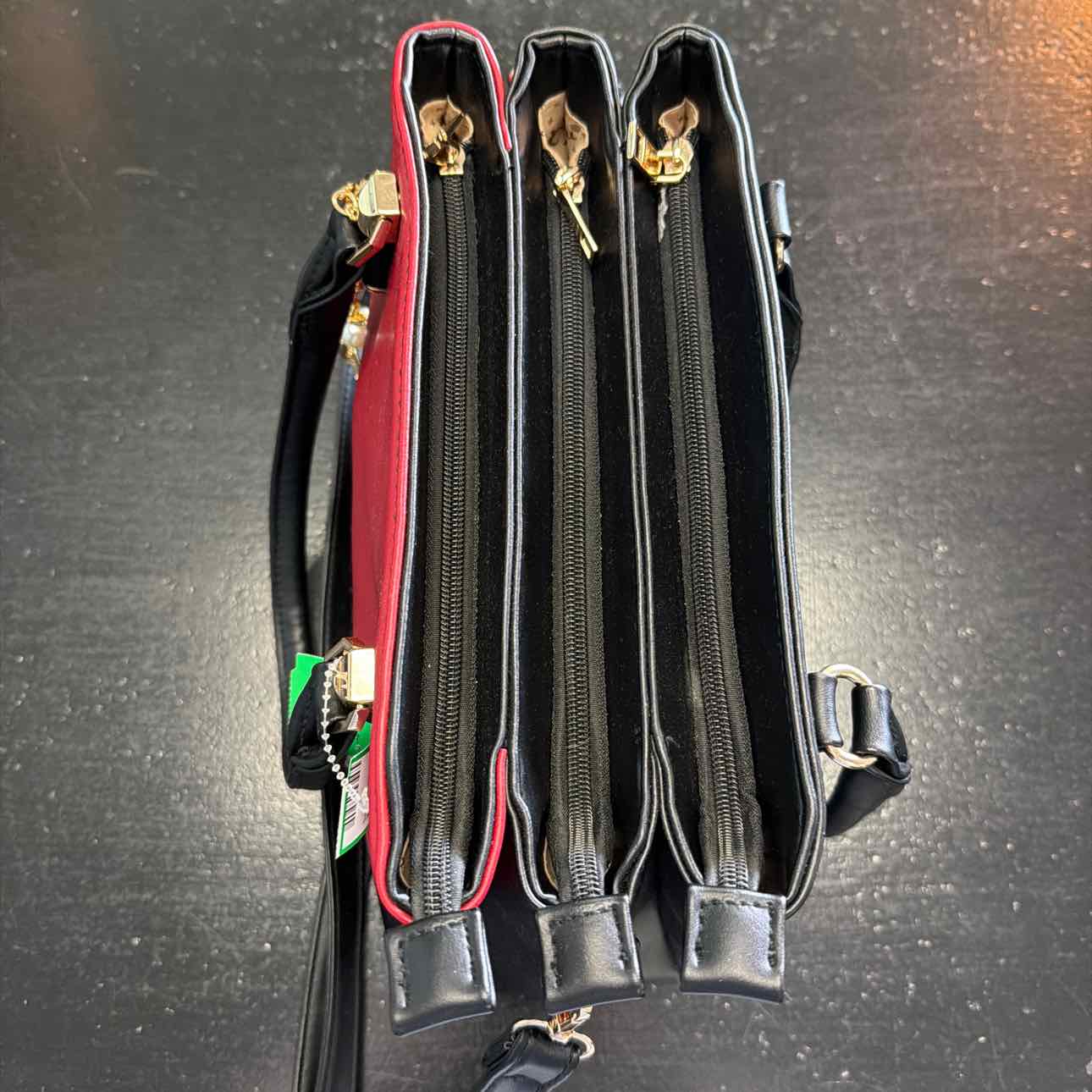 KK XIU Red & Black Purse
