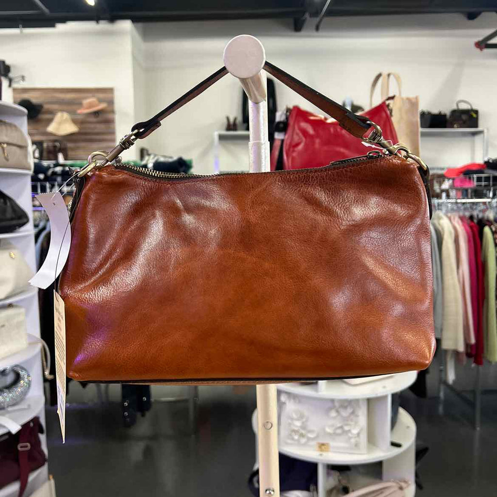 Patricia Nash Brown Leather New Handbag