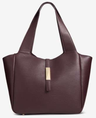 I.N.C. International Concepts Lydiah Large Tote Bag Dark Prune NO SIZE